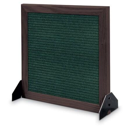 United Visual Products Indoor Enclosed Combo Board, 48"x36", Brnz Frame/Wht Porc & Ultramarine UVCB4836BZ-WHTPORC-ULTMAR